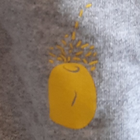 A Graffiti Throwup Graphic Sweatshirt Hand Made  Free Headaches  Size XL… - Picture 6 of 7